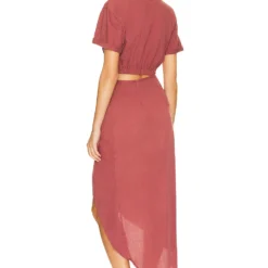 FREE PEOPLE ROBE RAE Redwood 12 FREE PEOPLE ROBE RAE Redwood -Pas Cher Tendricia Magasin FREE WD2545 V4