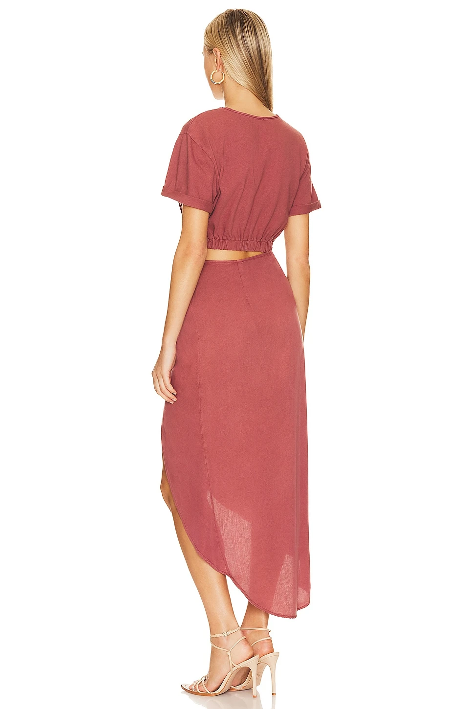 FREE PEOPLE ROBE RAE Redwood 6 FREE PEOPLE ROBE RAE Redwood – Image 4