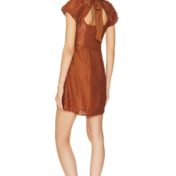 FREE PEOPLE ROBE COURTE HAILEE Pretty Penny -Pas Cher Tendricia Magasin FREE WD2560 V3