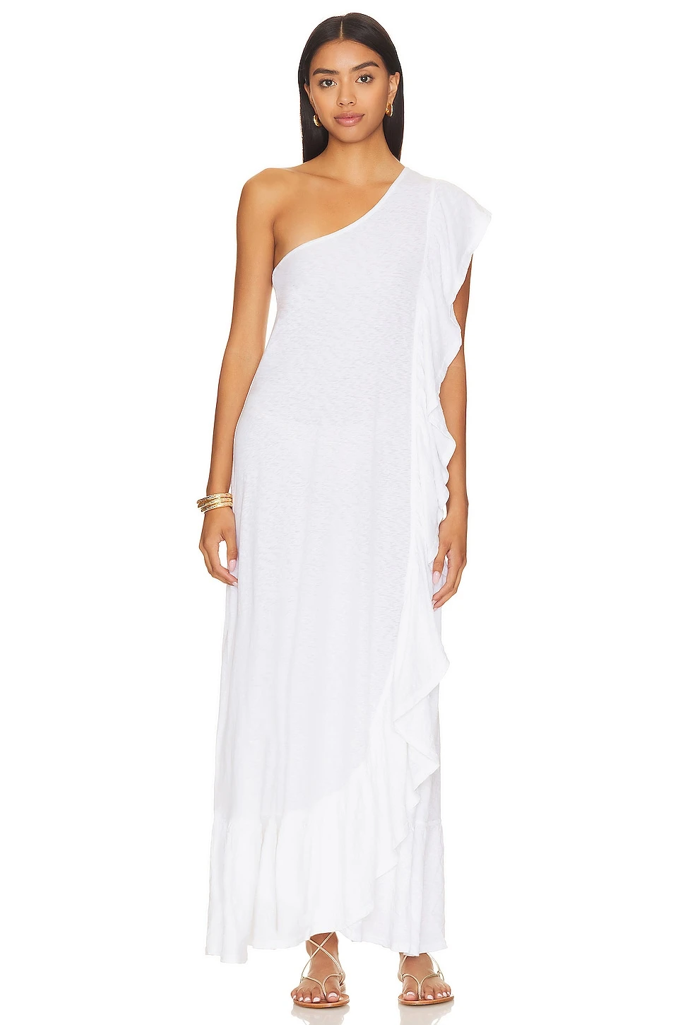 FREE PEOPLE ROBE MAXI ELISA Ivory 3 FREE PEOPLE ROBE MAXI ELISA Ivory
