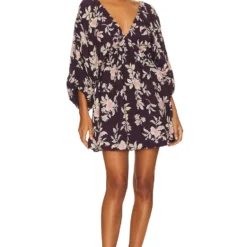 FREE PEOPLE ROBE COURTE PORTIA Black Cherry 10 FREE PEOPLE ROBE COURTE PORTIA Black Cherry -Pas Cher Tendricia Magasin FREE WD2620 V1 1