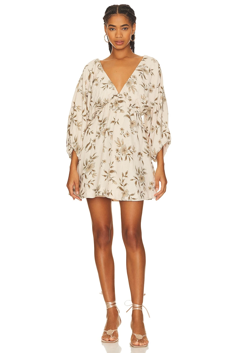 FREE PEOPLE ROBE COURTE PORTIA Black Cherry 7 FREE PEOPLE ROBE COURTE PORTIA Black Cherry – Image 5
