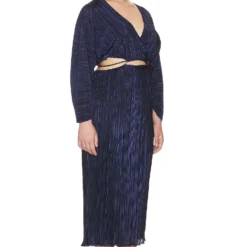 GOOD AMERICAN ROBE MI-LONGUE ALWAYS FITS Blue Rinse 11 GOOD AMERICAN ROBE MI-LONGUE ALWAYS FITS Blue Rinse -Pas Cher Tendricia Magasin GAME WD18 V4