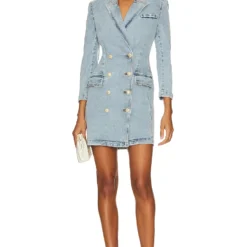 ROBE BLAZER EN DENIM SEAN Light Blue