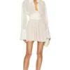 ROBE SHEER MINI Cream