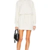 ROBE Off White 1 ROBE Off White -Pas Cher Tendricia Magasin HLSA WD2 V1
