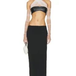 ROBE DE SOIRÉE THE MAKJEN Black & White