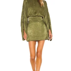 ROBE NIKA Olive Green
