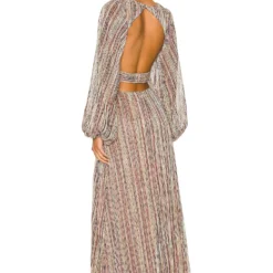 ROBE JERRI Metallic Multi -Pas Cher Tendricia Magasin HOOF WD771 V3