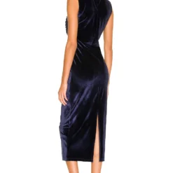 ROBE BERGAMO Navy Blue 7 ROBE BERGAMO Navy Blue -Pas Cher Tendricia Magasin HOOF WD820 V3