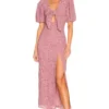 ROBE VINCENZA Dusty Mauve -Pas Cher Tendricia Magasin HOOF WD857 V1