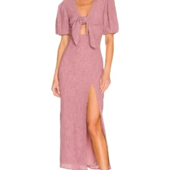 ROBE VINCENZA Dusty Mauve