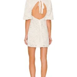 ROBE COURTE PATRIZIA Ivory -Pas Cher Tendricia Magasin HOOF WD872 V3