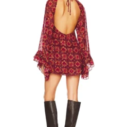 ROBE COURTE PAULA Pink Multi 8 ROBE COURTE PAULA Pink Multi -Pas Cher Tendricia Magasin HOOF WD904 V3