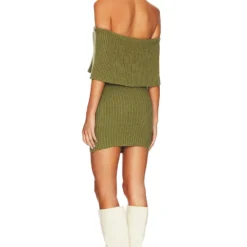 ROBE MIKI Olive Green -Pas Cher Tendricia Magasin HOOF WD925 V3