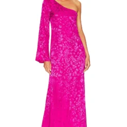 ROBE MAXI ULRICH Deep Fuchsia