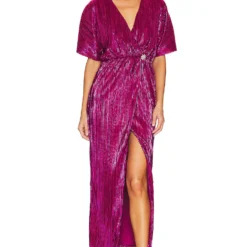 ROBE SABRINA Fuchsia