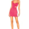 ROBE LAMBERT Hot Pink -Pas Cher Tendricia Magasin HURR WD297 V1