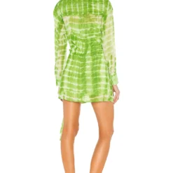 ROBE DRAPÉE JAQI Green 7 ROBE DRAPÉE JAQI Green -Pas Cher Tendricia Magasin HURR WD439 V3