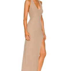 ROBE MI-LONGUE FEJKA Camel -Pas Cher Tendricia Magasin HURR WD524 V2