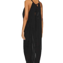 ROBE MAXI GRECIAN NAMMOS Black -Pas Cher Tendricia Magasin INDA WD876 V3