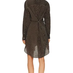 Isabel Marant Etoile ROBE SEEN Black Midnight -Pas Cher Tendricia Magasin ISAR WD50 V3