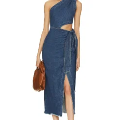 ROBE MIDI EN DENIM DORAN Covina
