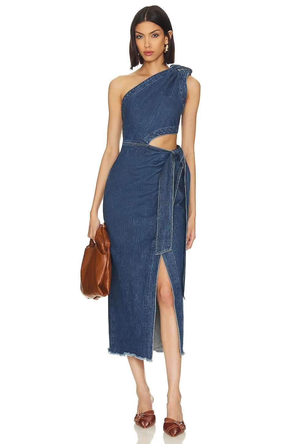 ROBE MIDI EN DENIM DORAN Covina 3 ROBE MIDI EN DENIM DORAN Covina