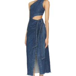 ROBE MIDI EN DENIM DORAN Covina 8 ROBE MIDI EN DENIM DORAN Covina -Pas Cher Tendricia Magasin JDAR WD92 V3