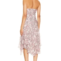 Joie ROBE VIVIENNE Gray Lilac Multi 8 Joie ROBE VIVIENNE Gray Lilac Multi -Pas Cher Tendricia Magasin JOIE WD578 V3