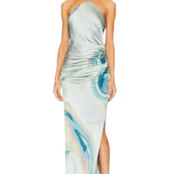 ROBE HANSEL Laguna Marble Print