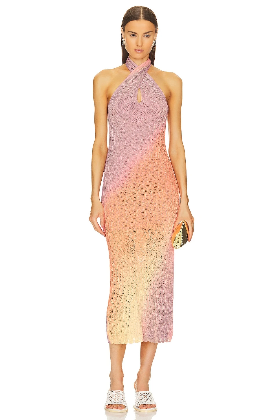 ROBE DÉBARDEUR MIDI FELLY Azalea Ombre 3 ROBE DÉBARDEUR MIDI FELLY Azalea Ombre