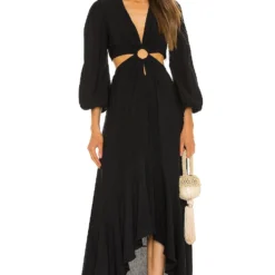 ROBE JAELYNN Black