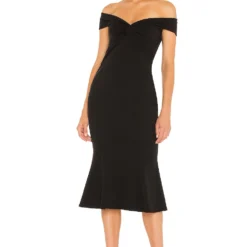 ROBE TOTAL FLIRT Black