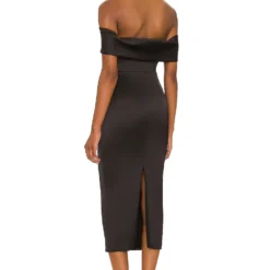 ROBE DYNASTY Black -Pas Cher Tendricia Magasin KATR WD212 V3