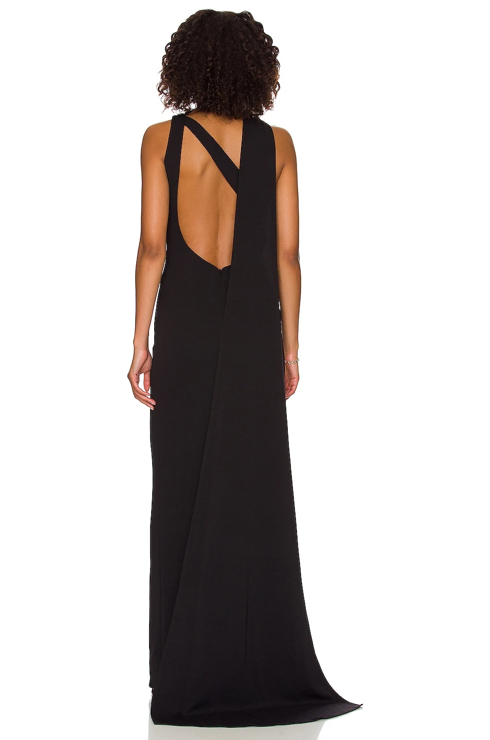 ROBE DE SOIRÉE AMINA Black 5 ROBE DE SOIRÉE AMINA Black – Image 3