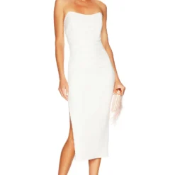 ROBE ASHUN Ivory -Pas Cher Tendricia Magasin KATR WD263 V1 1