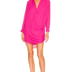 ROBE COURTE DRAPE BUTTON FRONT Black -Pas Cher Tendricia Magasin KISA WD420 V1