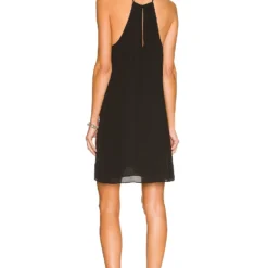 ROBE DOS-NU Black -Pas Cher Tendricia Magasin KISA WD436 V3