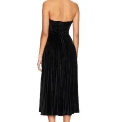 ROBE CARMEN Black Velvet -Pas Cher Tendricia Magasin LBER WD19 V3