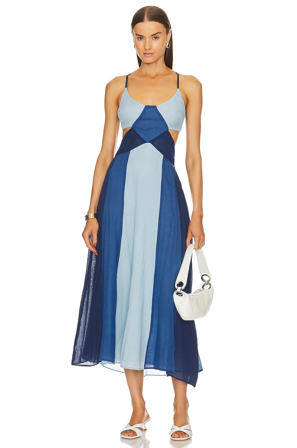 ROBE CUT OUT Blue Ombre 3 ROBE CUT OUT Blue Ombre