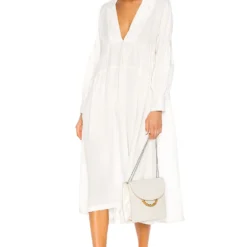 ROBE CELINA White