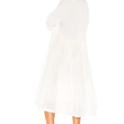 ROBE CELINA White -Pas Cher Tendricia Magasin LCDE WD302 V4