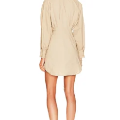 ROBE ISMENE Khaki -Pas Cher Tendricia Magasin LCDE WD461 V3