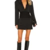 ROBE COURTE STASIE Black -Pas Cher Tendricia Magasin LCDE WD466 V1