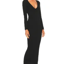 ROBE DEENA Black -Pas Cher Tendricia Magasin LCDE WD535 V3