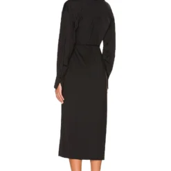 ROBE ELSA Black 7 ROBE ELSA Black -Pas Cher Tendricia Magasin LCDE WD557 V3