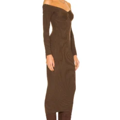 ROBE TUCCI Chocolate 6 ROBE TUCCI Chocolate -Pas Cher Tendricia Magasin LCDE WD564 V2