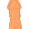 ROBE YONA Orange -Pas Cher Tendricia Magasin LCDE WD611 V1