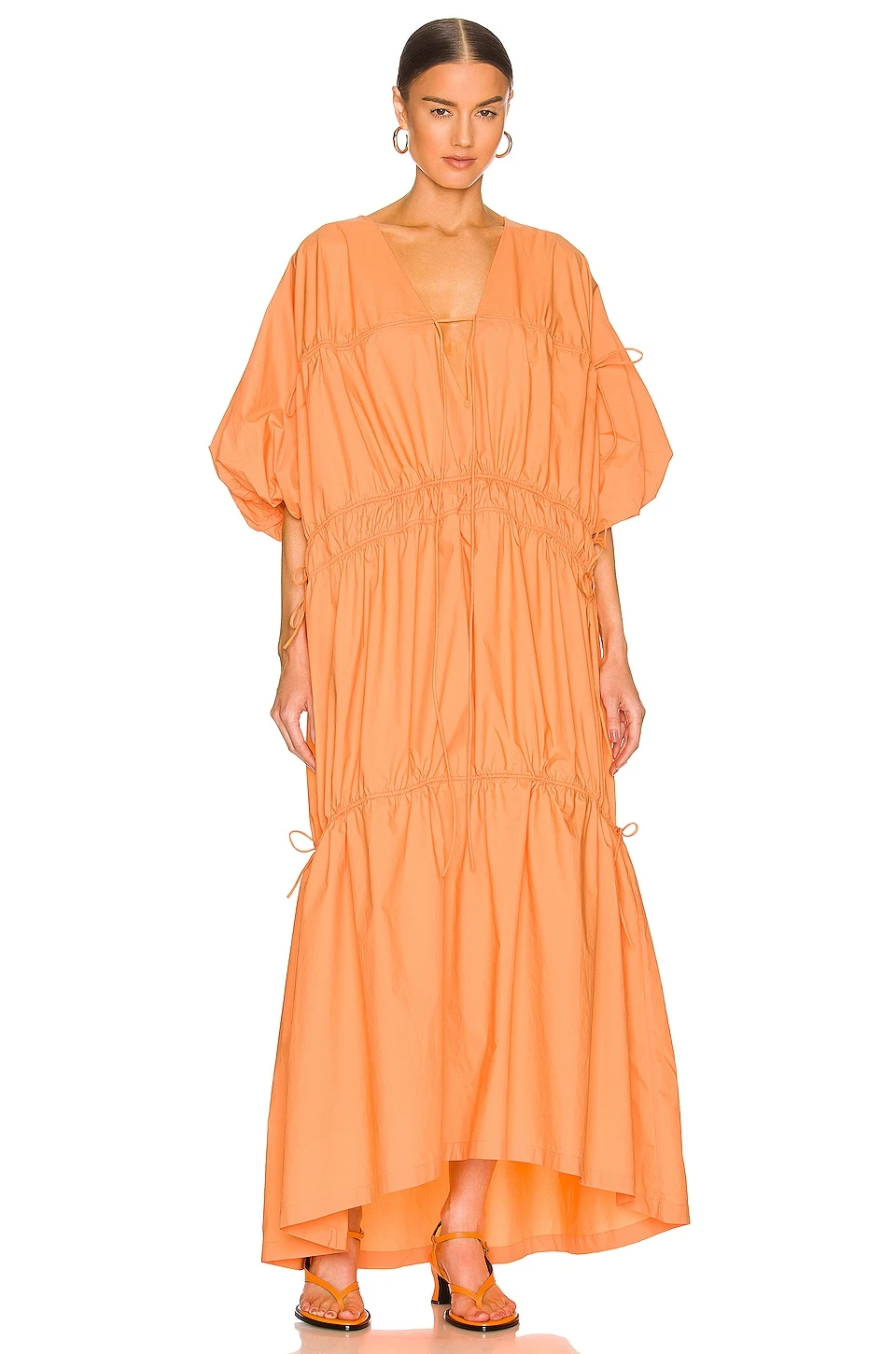 ROBE YONA Orange 3 ROBE YONA Orange
